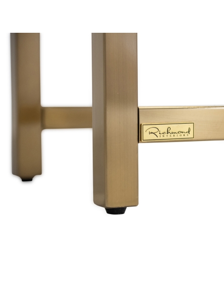 Asymmetrical gold display shelf MAGNUS | Loft