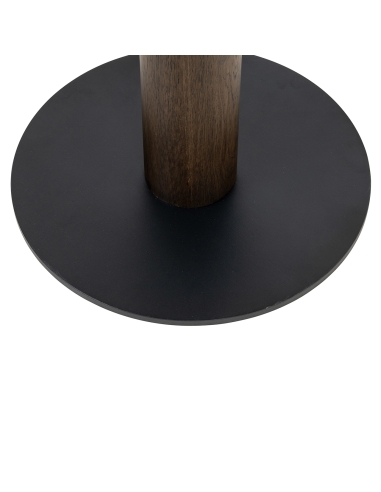 Mesa de bistrô redonda efeito travertino 75 RITZ | Loft
