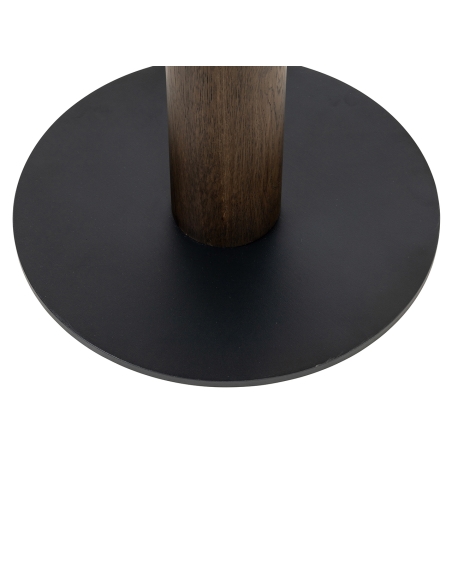 Table bistro ronde effet travertine 75 RITZ | Loft