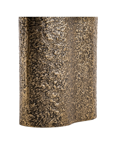 Table basse marbre laiton vieilli ABANDOS | Loft