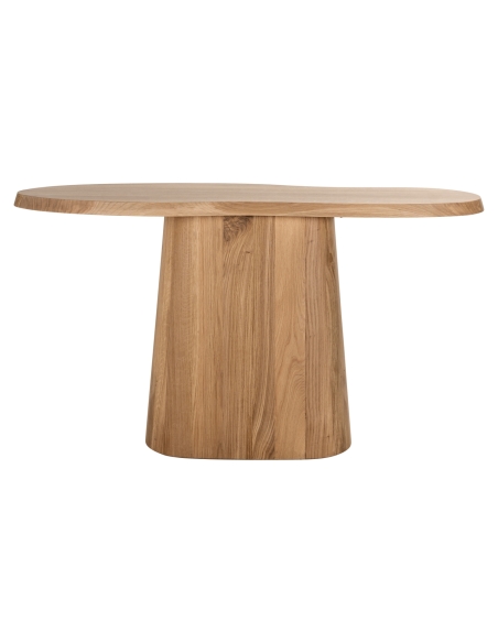 Consola de roble natural de forma orgánica RIVA