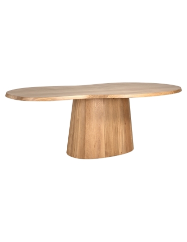 Natural oak dining table 230 RIVA | Loft