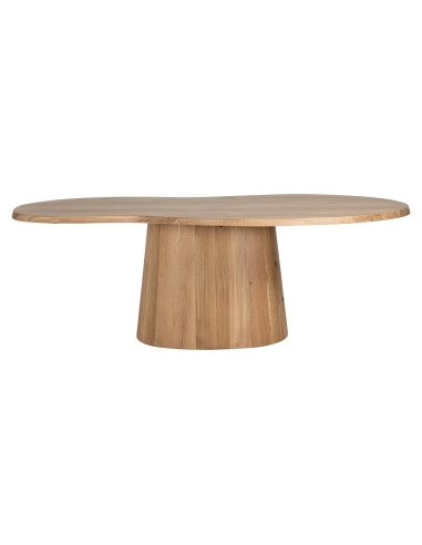 Natural oak dining table 230 RIVA | Loft