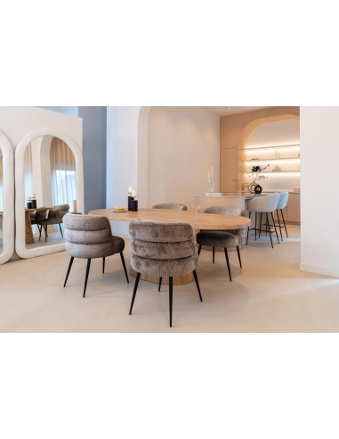 Table à manger chêne naturel 230 RIVA | Loft