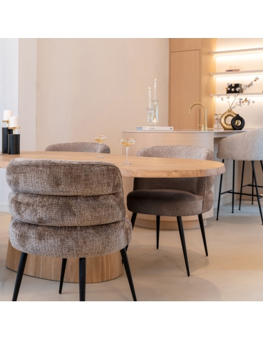 Natural oak dining table 230 RIVA | Loft