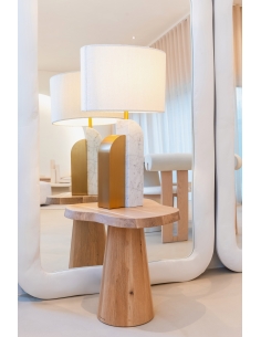 Bijzettafel natuurlijk eiken organisch RIVA | Loft 2