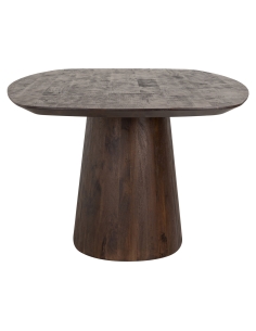 Table à manger ovale manguier brun 230 ALIX | Loft 2