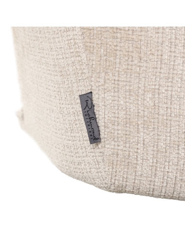 Chaise pivotante avec accoudoirs beige DAKOTA | Loft