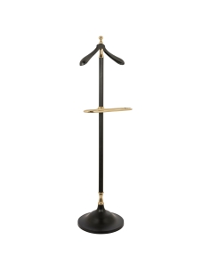 Cabide de pé preto e dourado BALLEY | Loft