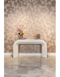 Console arche sculpturale blanche 150 RAINBOW 2