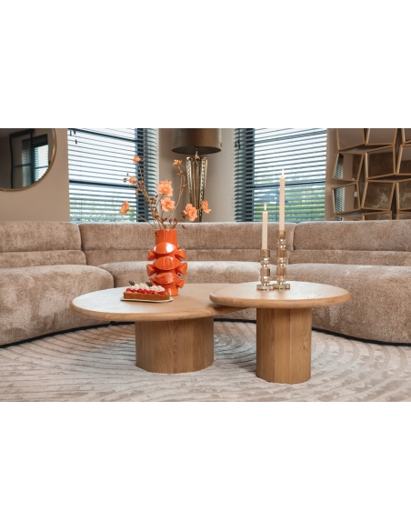 Viskoseteppich mit geprägtem Wellenrelief 200x300 LEXY
