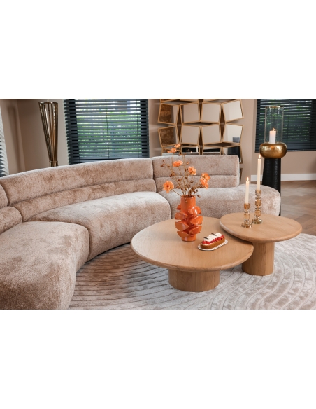 Tapis viscose relief vagues sculptées 200x300 LEXY