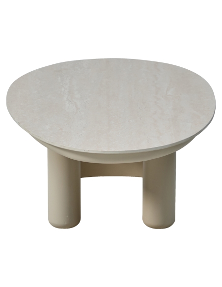 Table basse extérieure en pierre frittée VÊNDOME