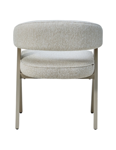 Ecru outdoor dining chair CATALAN