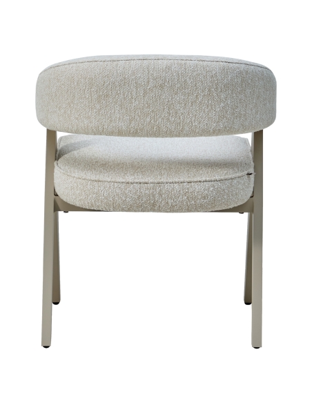 Ecru outdoor dining chair CATALAN