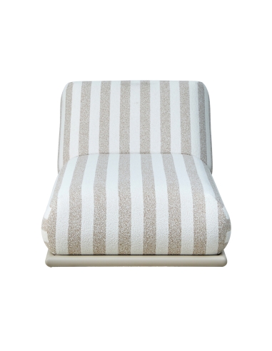 Verstelbaar gestreept buitenligbed SULLIVAN