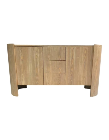 Credenza SOREN in frassino chiaro, vista frontale