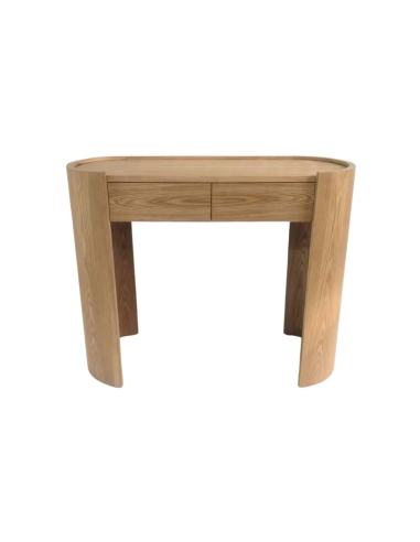 SOREN kaptafel console 100 cm in licht essenhoutfineer