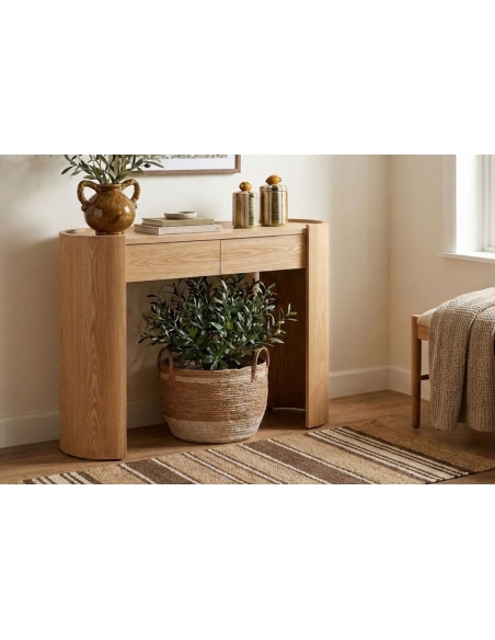 SOREN console gestyled als sfeervolle sidetable in de woonkamer