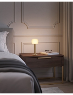 Lampada VENDOME oro opaco scontornata su sfondo bianco 2