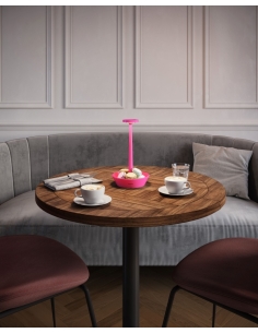 TAKEAWAY rose fluo Sompex – vue détourée