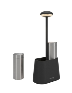 HEURECA nera Sompex – vista isolata