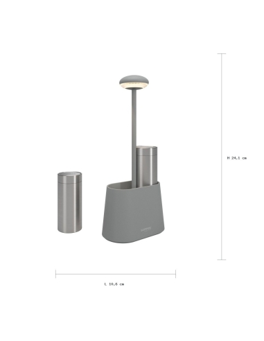 HEURECA gris Sompex – dimensiones