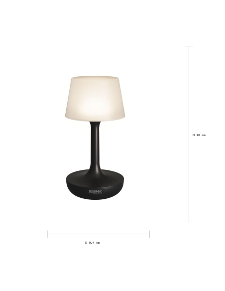 GINN black Sompex – dimensions
