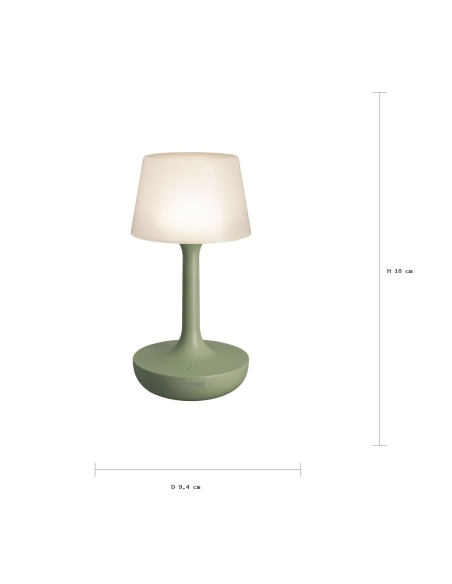 GINN olive green Sompex – dimensions