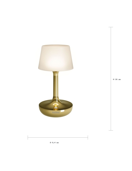 GINN dorada Sompex – dimensiones
