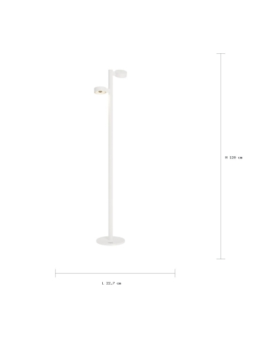 RONDA white Sompex – dimensions