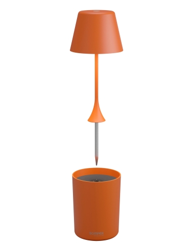 PEEKY laranja Sompex – candeeiro e suporte separados