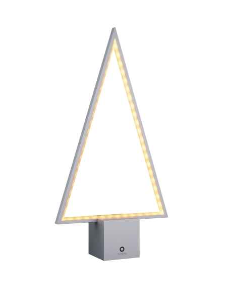 PINE 2.0 plateada Sompex – vista aislada