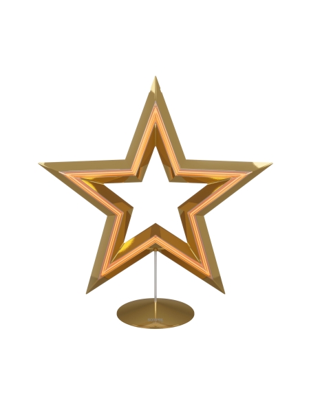 FREESTAR dorada Sompex – vista aislada