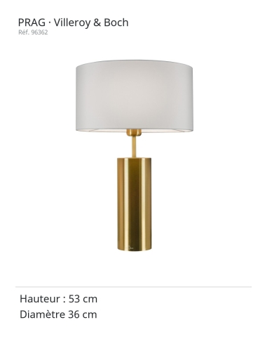 PRAG oro cepillado Villeroy & Boch – dimensiones
