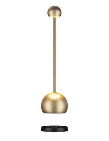 ELBA RC oro cepillado Villeroy & Boch – vista con base de carga