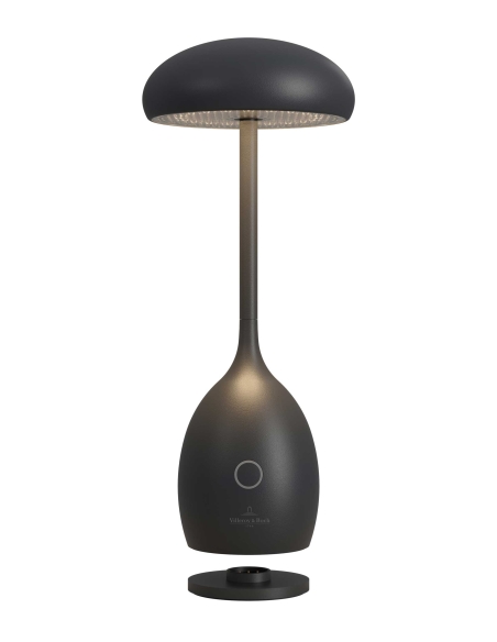 TRIEST negro Villeroy & Boch – vista con base de carga