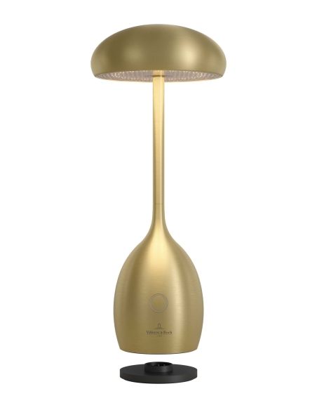TRIEST oro spazzolato Villeroy & Boch – vista con base di ricarica