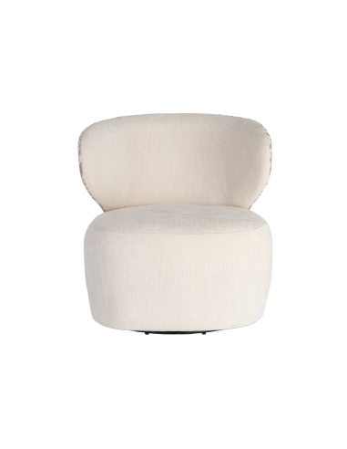 Poltrona IXIA 616827, creme e bege — vista frontal