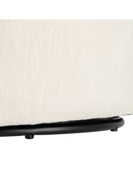 Armchair IXIA 616827, cream and beige — base detail beneath the seat