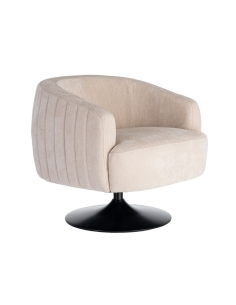 Sessel IXIA 616831, Creme — freigestellte Dreiviertelansicht