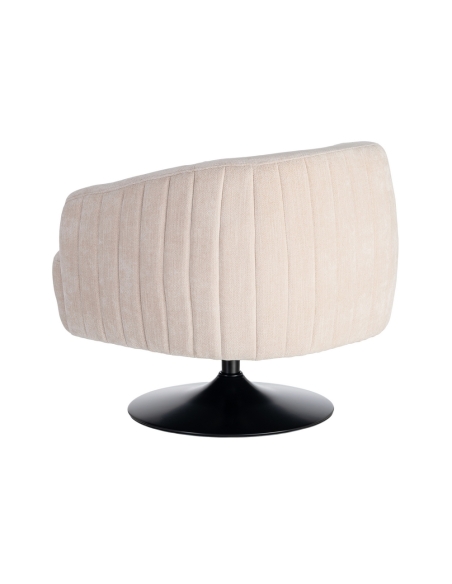 Poltrona IXIA 616831, crema — vista del retro
