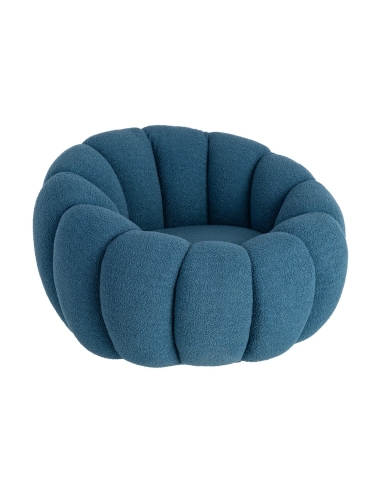 Poltrona IXIA 616338, blu — vista frontale