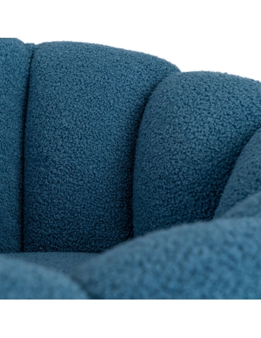 Fauteuil IXIA 616338, blauw — binnenste delen van de rugleuning