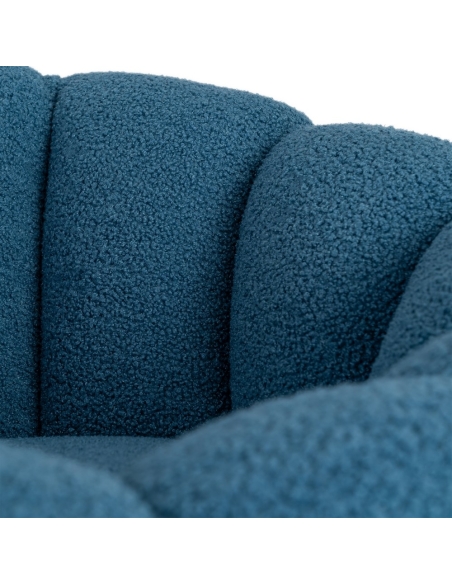 Fauteuil IXIA 616338, blauw — binnenste delen van de rugleuning