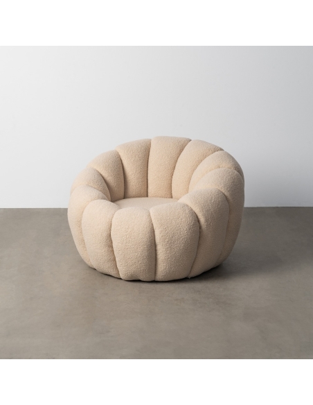 Armchair IXIA 615439, beige — studio view against a neutral backdrop