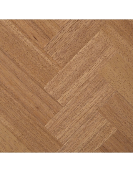 Kommode MESA Natur-Esche und schwarzes Metall IXIA — Holzmaserung im Detail