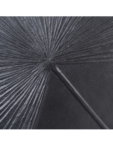 Tavolino basso RONDE alluminio nero 80 × 79 cm IXIA — dettaglio del prodotto