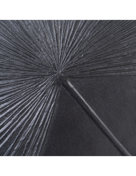 Mesa de centro RONDE aluminio negro 80 × 79 cm IXIA — detalle del producto