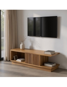 Freigestellte Ansicht: TV-Möbel IXIA natur 2